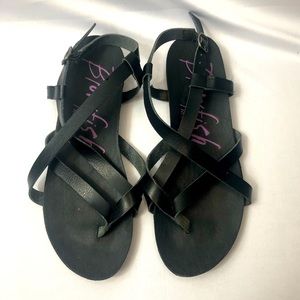 Blowfish Malibu Granola Sandals in black Size 7.5